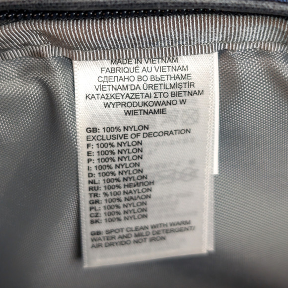 The North Face Field Bag Adjustable Crossbody 7L Blue RARE Large Original Style - Picture 11 of 12